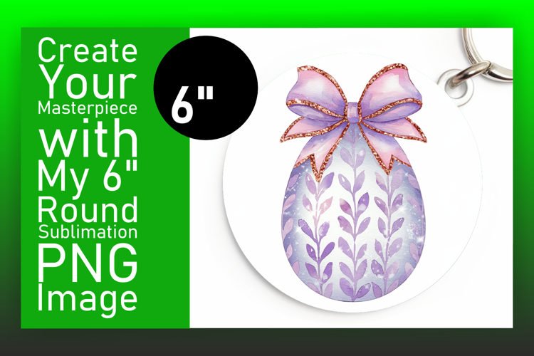 Stylish Circle Design for Coasters , Easter Egg