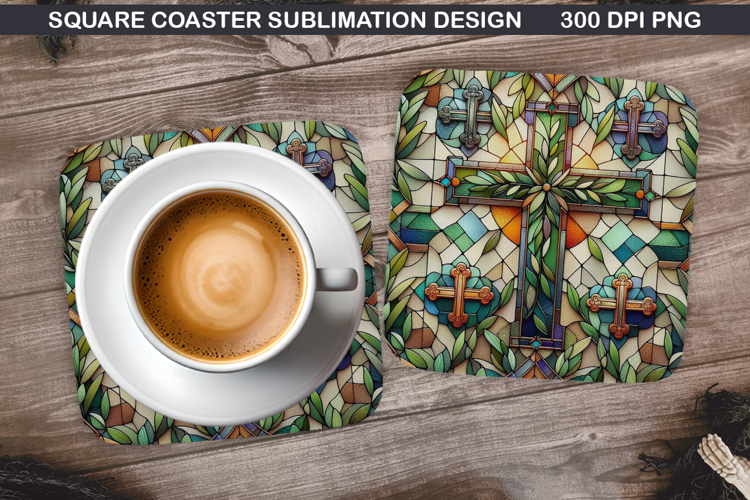 Christian Coaster Sublimation, Christian Coaster PNG Design