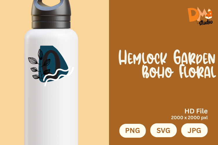 Boho Floral Svg Image 4