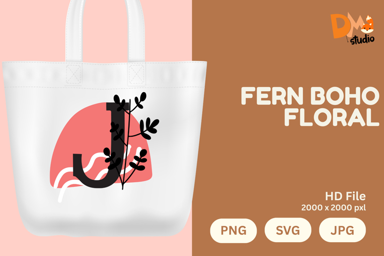 Boho Floral Svg Image 12