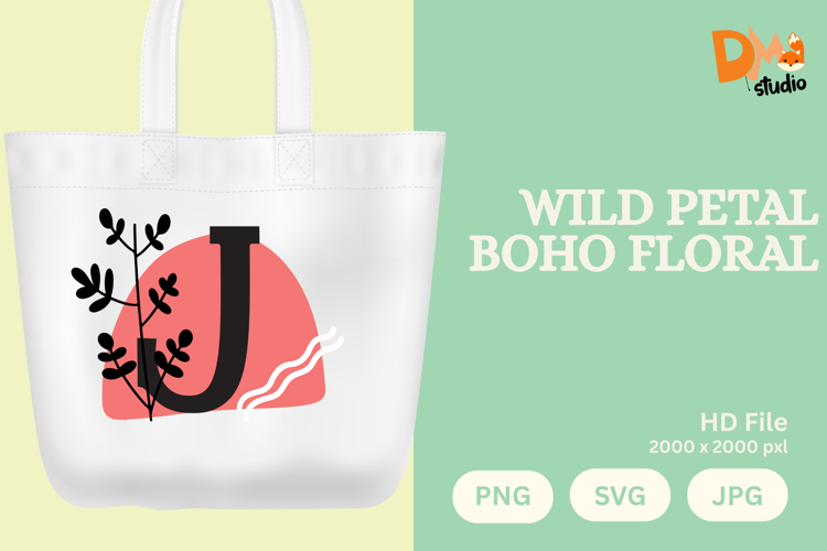 Boho Flower SVGs Image 3