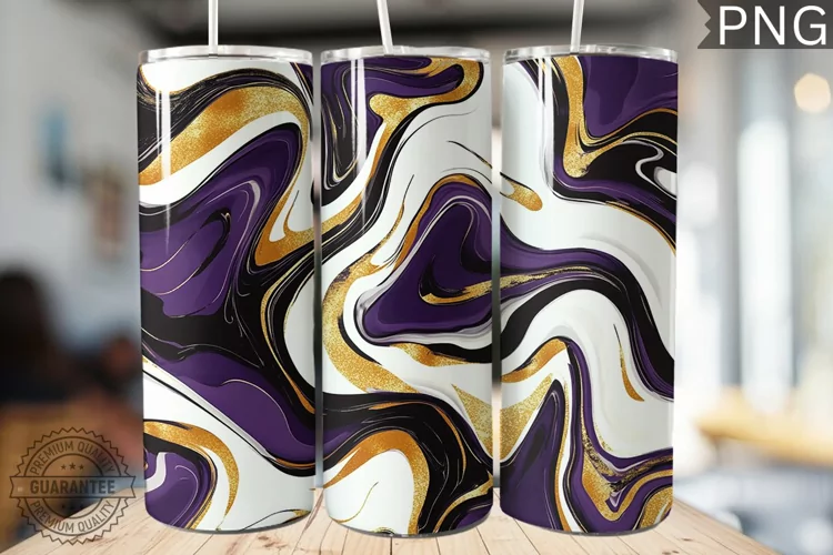 Abstract Pattern Tumbler Warp - High Quality 300 Dpi