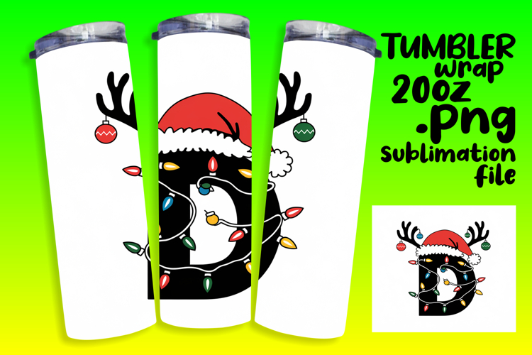 Christmas Tumbler Wrap Image 3