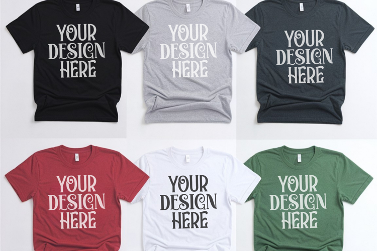 Christmas Family Matching Group T-Shirt Mockup