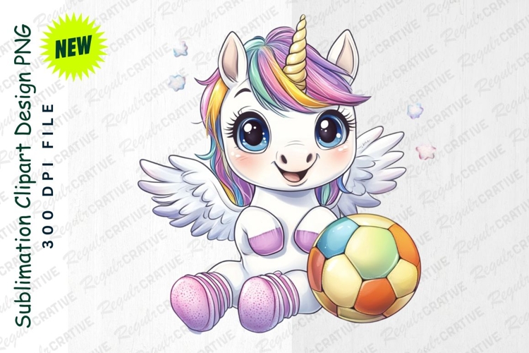 Unicorn Clipart Image 15