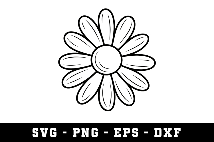 Flower Silhouette Image 10