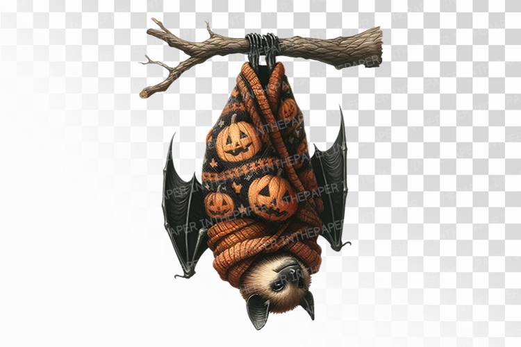 Cute Bat Clipart Image 20