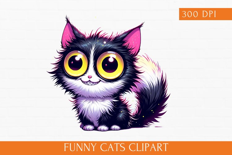 Black Cat Clipart Image 23
