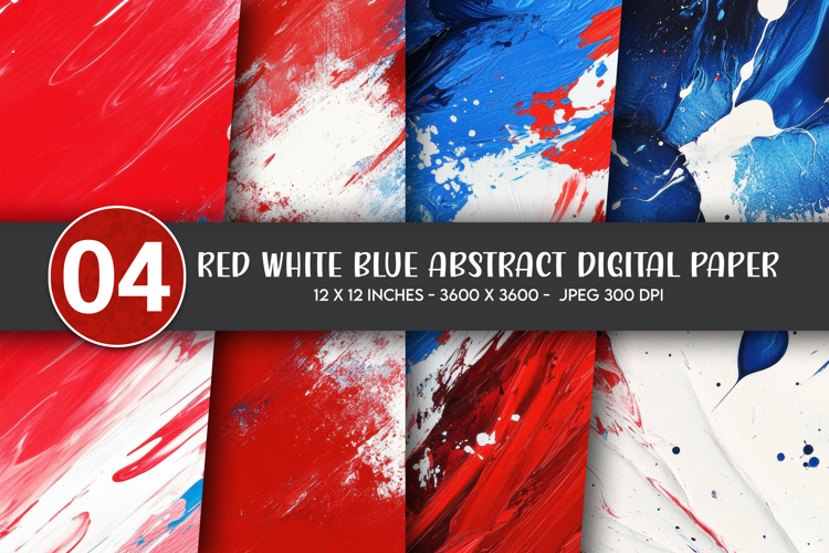 Red White Blue Background Image 11