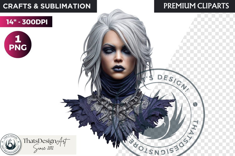 Mystic Mage Portrait Fantasy Sorcerer & Wizard PNG Clipart