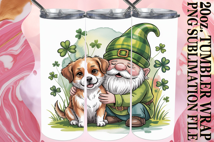 Joyful journeys 20oz tumbler wrap, St Patricks