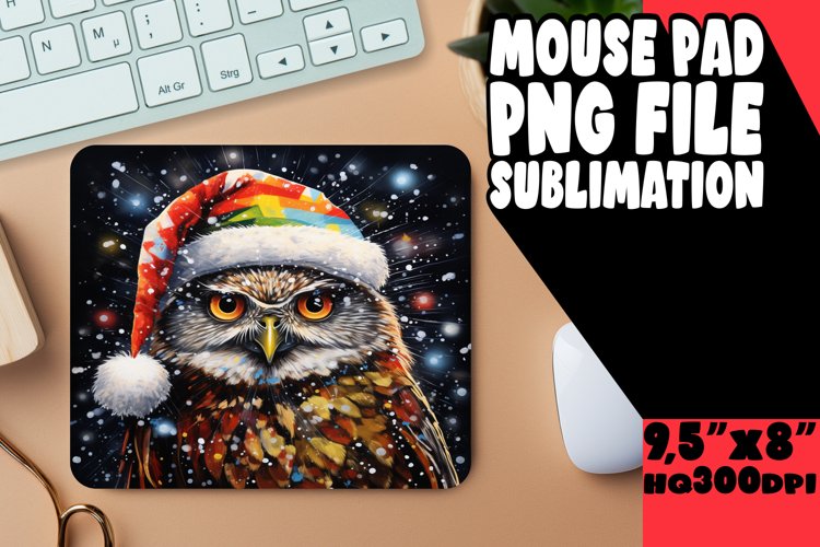 Critters in Snow Mouse Pad example image 1