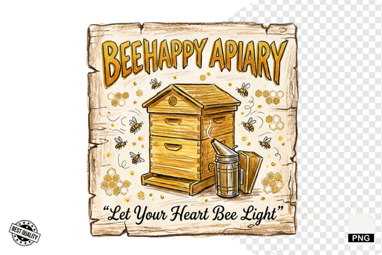 Beekeeping Bees Signs PNG