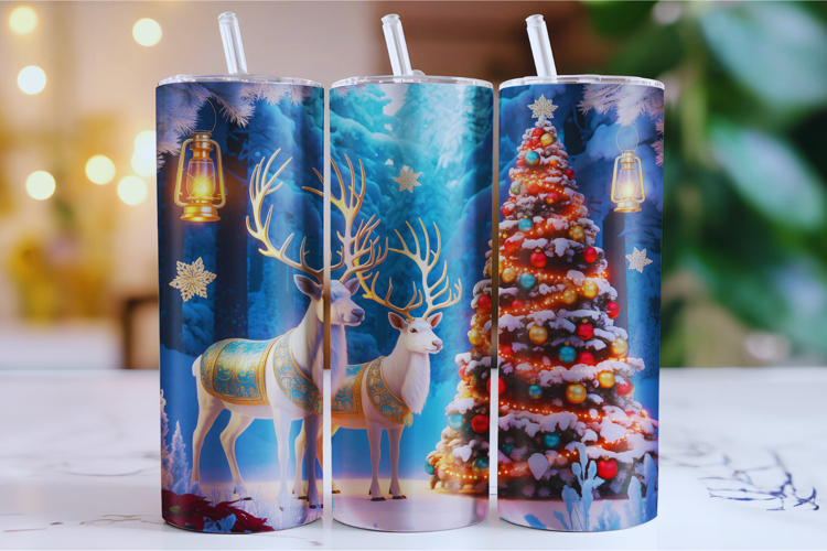 Christmas Tumbler Wrap Image 23