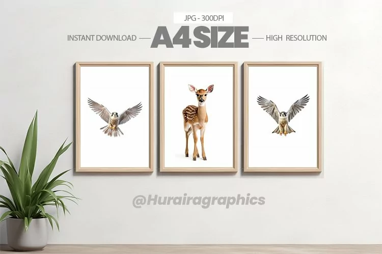 Animal Wall Art - 03 Variations