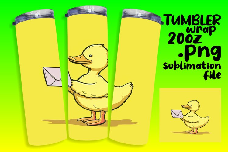 Adorable Critters Tumbler Wrap: 20oz example image 1