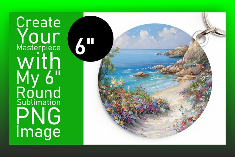 Natures Canvas: Sublimation Circle Montage