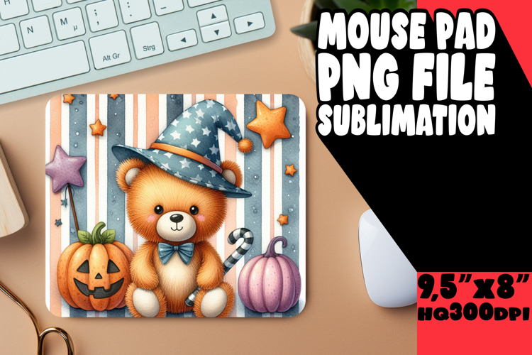 BLISSFUL DESK PAD GIFT MAGIC, Teddy Bear