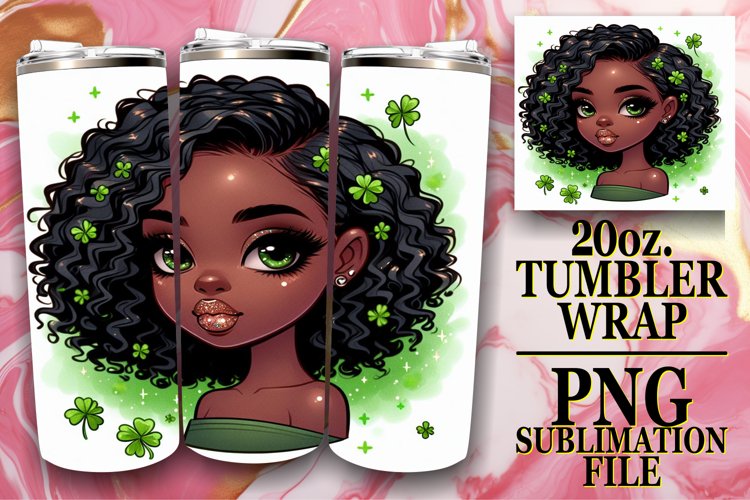 Glittery St. Patricks Day Sublimation