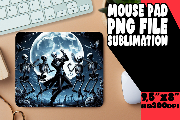 Luminous mouse MAT Gift Magic, Horror Halloween