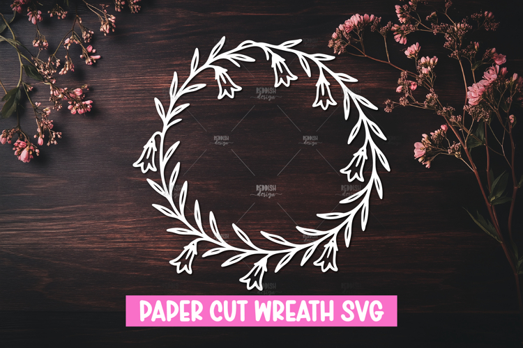 Floral Wreath Svg Image 15