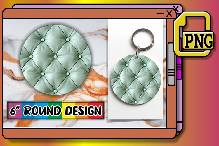 Puff Pattern Round Effect Circle Sublimation example image 1