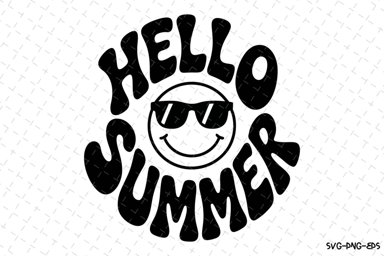Hello Summer Svg Image 3