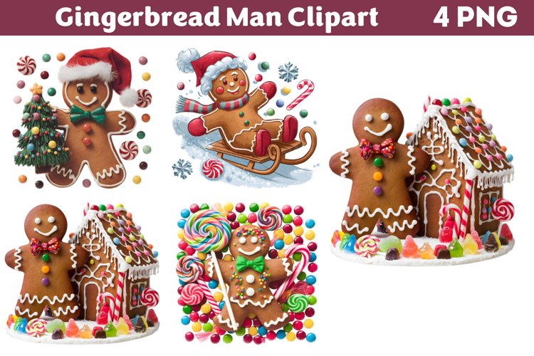 Gingerbread Clipart Image 12