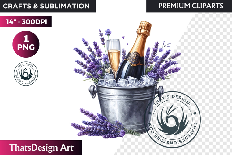 Lavender Clipart PNG, Purple flower arrangement sublimation