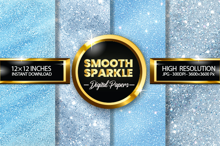 smooth sparkle Digital Papers - 04 variations