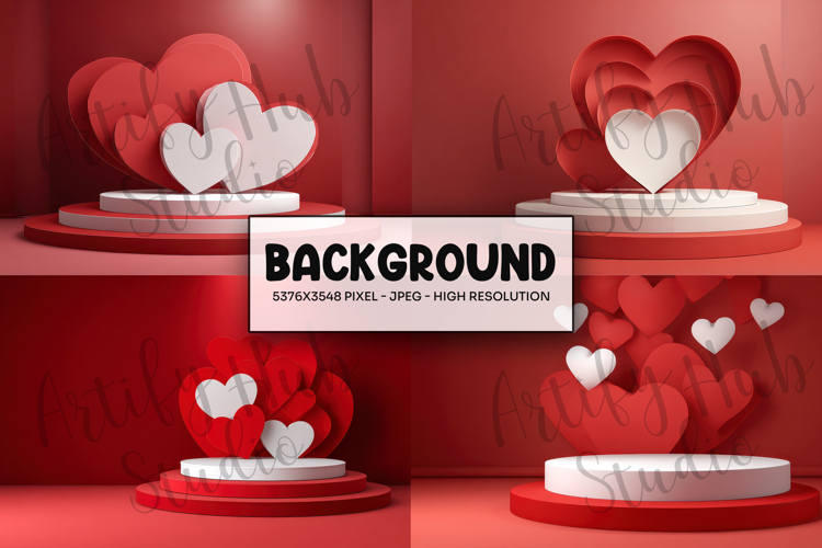 Heart Background Image 18