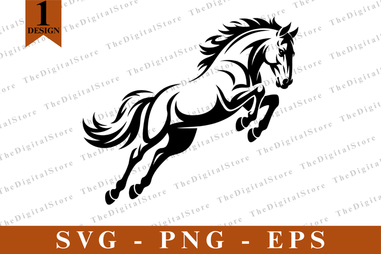 Horse Silhouette Image 2