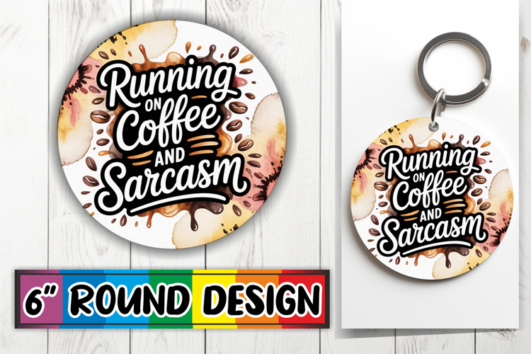 Cozy Circle Designs for Cars, Sarcastic Quote
