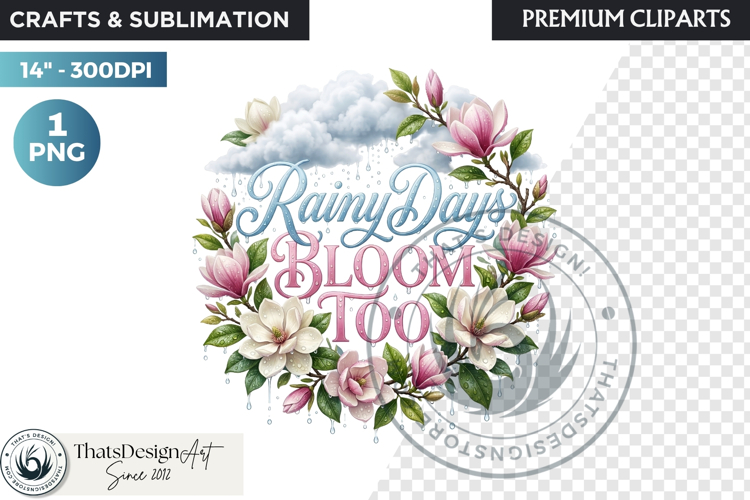 Bloom & Bright Spring Quotes for Sublimation and POD