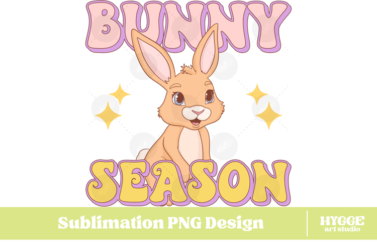 Easter Bunny Sublimation DTF Chick Farm Hip Hop Spring Joy