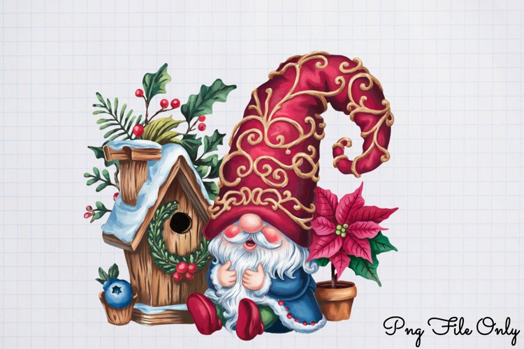 Christmas Gnome Clipart Image 4