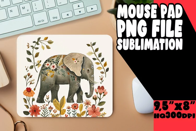 Watercolor Wildlife - Sublimation Pad