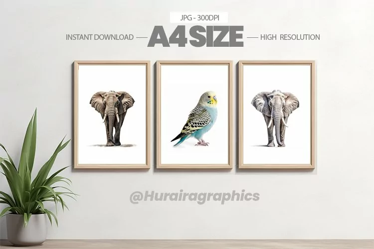 Animal Wall Art - 03 Variations