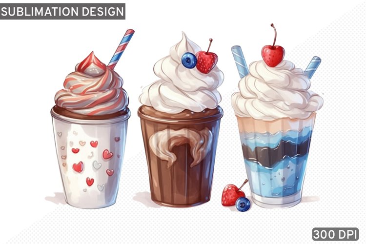 Latte Clipart Image 6