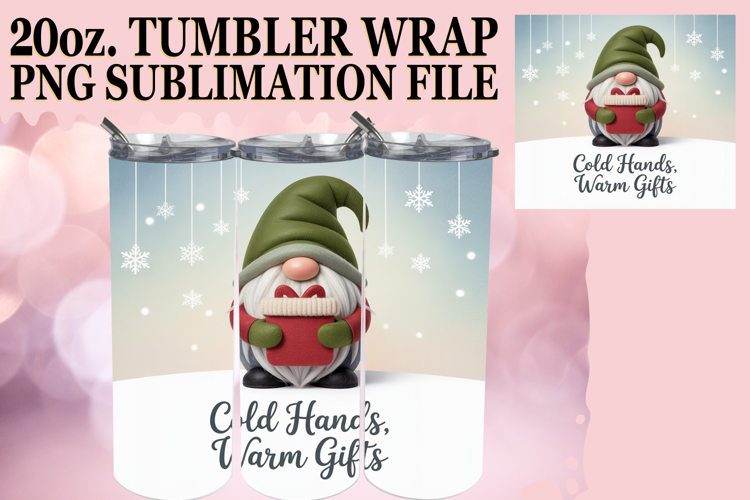 Christmas Tumbler Wrap Image 4