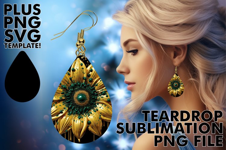 Sublimation Artistry: 3D Beauty Blooms example image 1