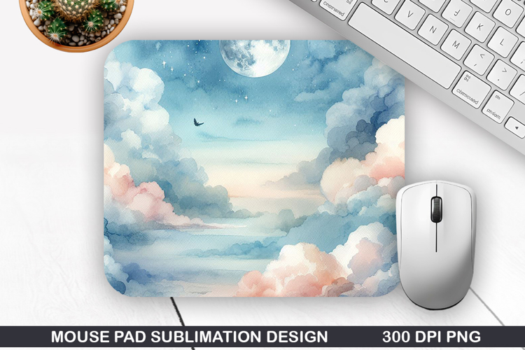 Mouse Pad Sublimation PNG Design - Mouse Pad PNG