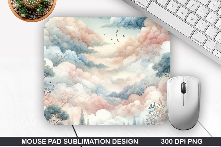 Mouse Pad Sublimation PNG Design - Mouse Pad PNG