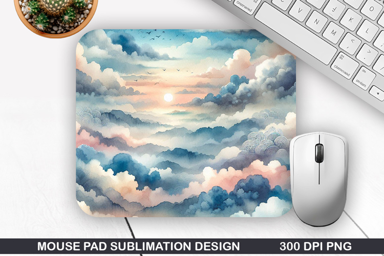 Mouse Pad Sublimation PNG Design - Mouse Pad PNG