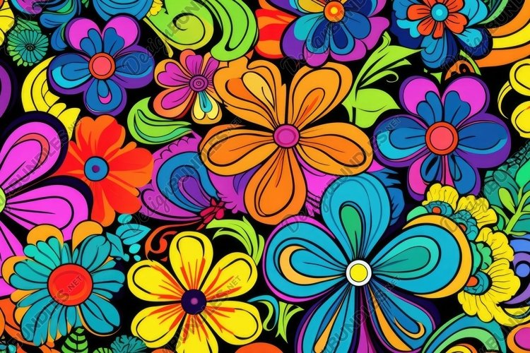 Funky Pattern Background Wallpaper example image 1