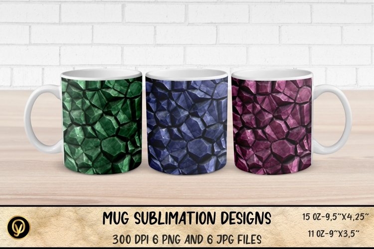 Mug Sublimation Designs , Abstract StoneTexture Sublimation