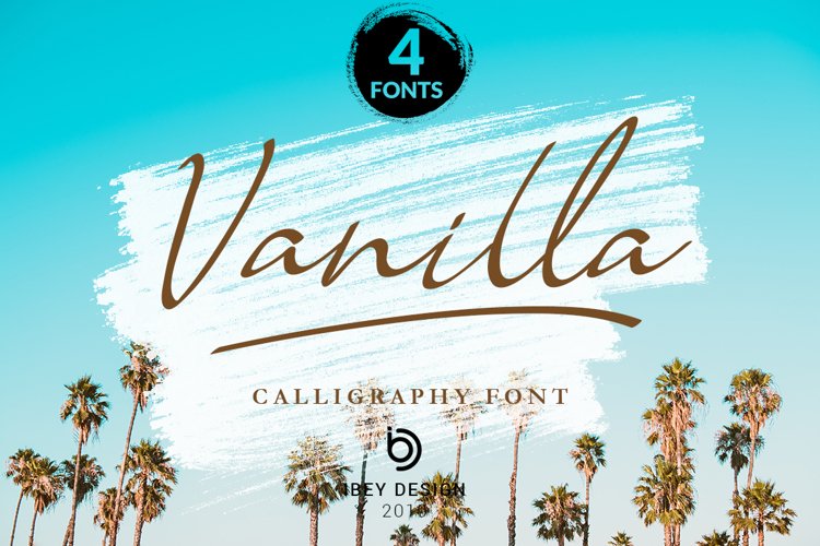 Vanilla - Modern Calligraphy example image 1