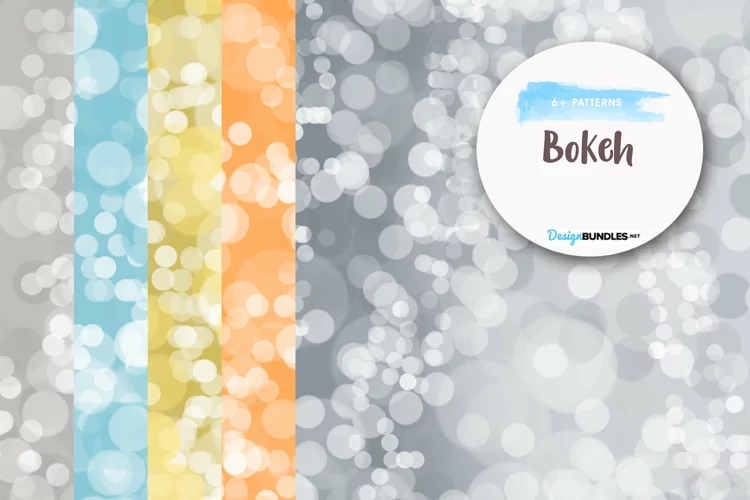 Bokeh Texture design graphics & illustration