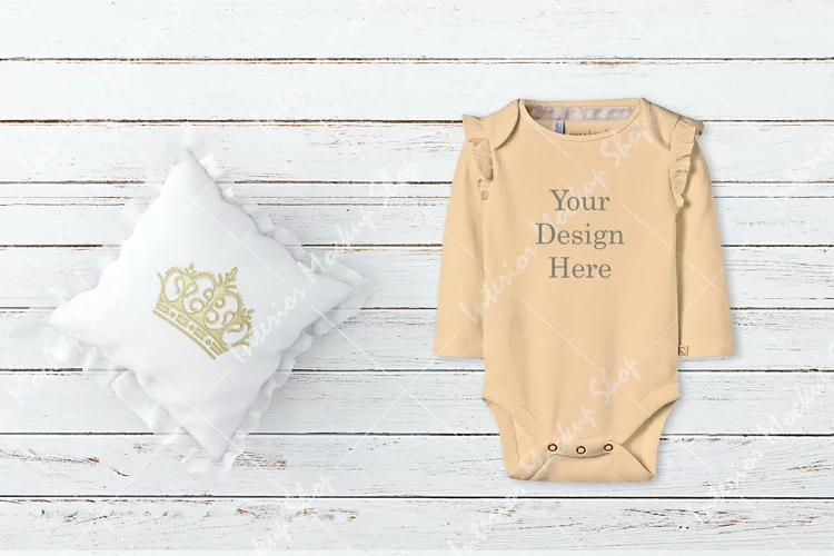 Baby Bodysuit Mockup / 187