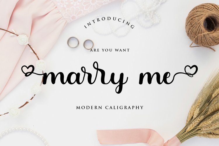 Marry Me example image 1